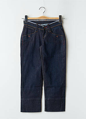 Jeans coupe slim tissage brut taille basse bleu LEVIS femme