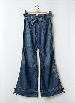 Jean coupe flare taille normale taille normale bleu LOIS femme