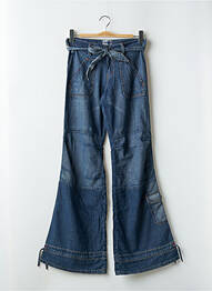 Jean coupe flare taille normale taille normale bleu LOIS femme