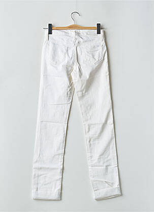 Jeans coupe slim stretch taille normale blanc MELTIN'POT femme