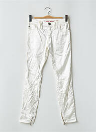 Pantalon slim stretch taille normale blanc MISS SIXTY femme