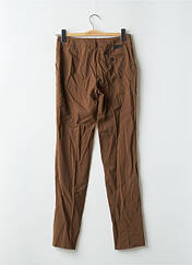 Pantalon droit marron LEON & HARPER pour femme seconde vue