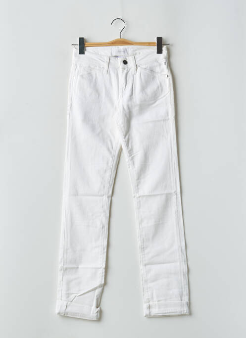 Jeans coupe slim stretch taille normale blanc MELTIN'POT femme