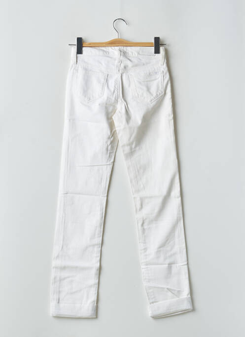 Jeans coupe slim blanc MELTIN'POT pour femme