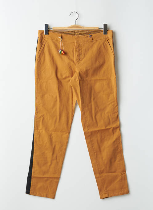 Pantalon 7/8 marron LEON & HARPER pour femme