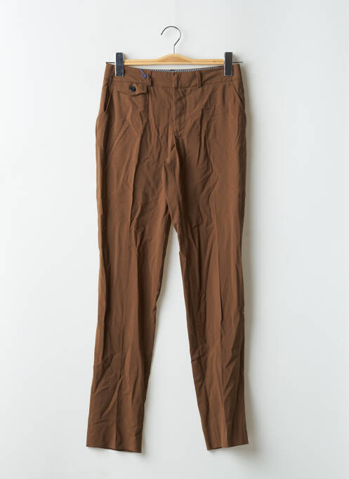 Pantalon droit marron LEON & HARPER pour femme