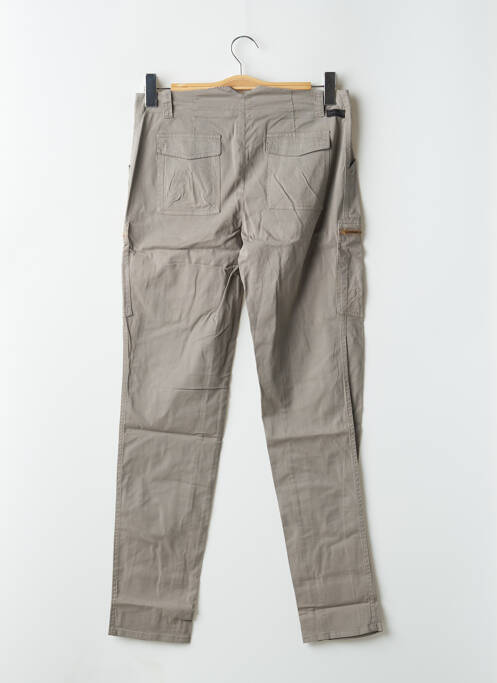 Pantalon slim gris LEON & HARPER pour femme