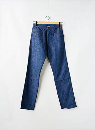 Jeans coupe droite taille haute taille haute bleu 2CKEP femme