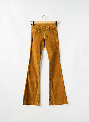 Pantalon flare stretch taille normale marron FIVE PM femme