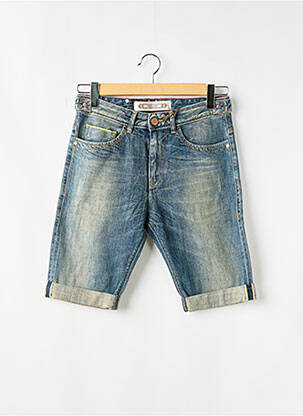 Bermuda tissage denim taille normale bleu FIVE PM homme
