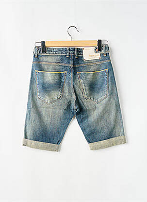 Bermuda tissage denim taille normale bleu FIVE PM homme