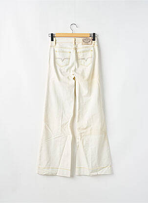 Jean coupe flare taille normale taille normale blanc GUESS femme