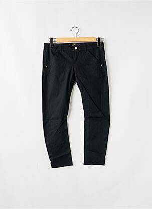 Pantalon 7/8 stretch taille basse noir GUESS femme