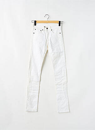Pantalon slim stretch taille normale blanc HELLS BELLS femme