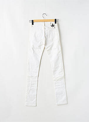 Pantalon slim stretch taille normale blanc HELLS BELLS femme