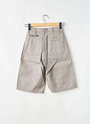 Bermuda taille haute taille haute gris HOMEBOY femme