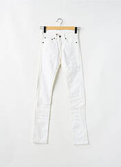 Pantalon slim blanc HELLS BELLS pour femme seconde vue