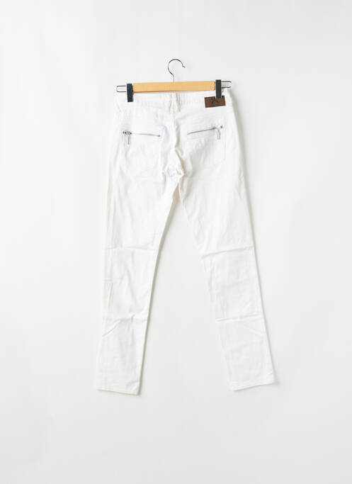 Pantalon slim blanc DDP pour femme