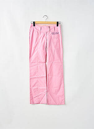 Pantalon flare taille basse taille basse rose BE YOU K femme