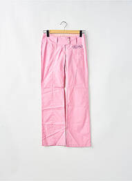 Pantalon flare taille basse taille basse rose BE YOU K femme