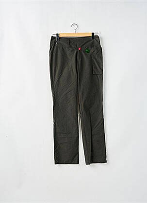 Pantalon droit poches taille basse vert BE YOU K femme