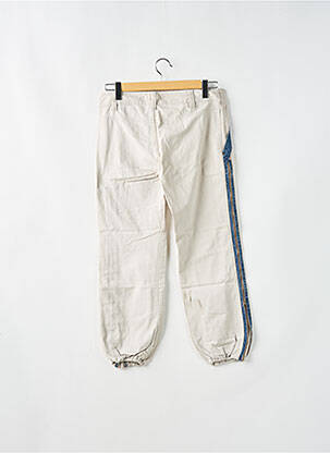 Pantalon cargo poches taille basse beige BE YOU K femme