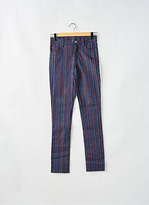 Pantalon slim taille basse taille basse violet CHEAP MONDAY femme