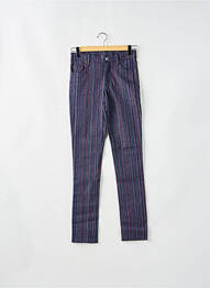 Pantalon slim taille basse taille basse violet CHEAP MONDAY femme