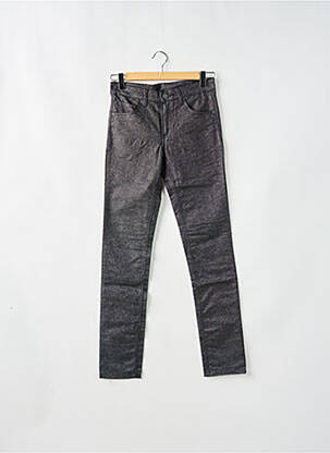 Pantalon slim taille basse taille basse noir CHEAP MONDAY femme