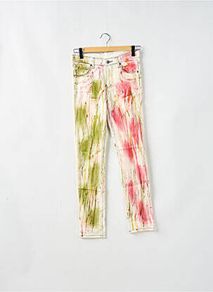 Jeans coupe slim taille basse taille basse vert CHEAP MONDAY femme