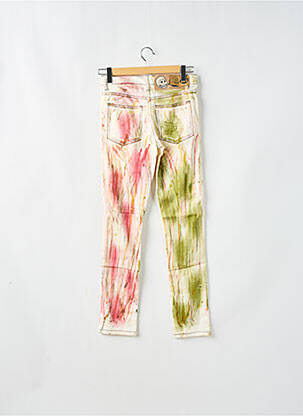 Jeans coupe slim taille basse taille basse vert CHEAP MONDAY femme