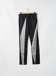 Pantalon slim tissage popeline taille normale noir CHEAP MONDAY femme