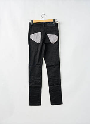 Pantalon slim tissage popeline taille normale noir CHEAP MONDAY femme