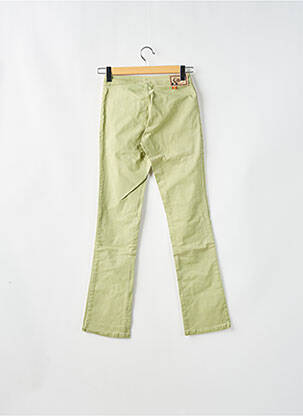 Pantalon slim taille basse taille basse vert CIMARRON femme