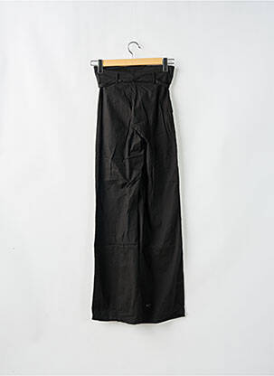 Pantalon droit stretch taille haute noir CHEYENNE femme