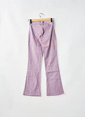 Pantalon flare violet CIMARRON pour femme seconde vue