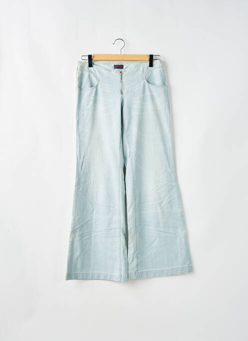 Jean coupe flare taille basse taille basse bleu CIMARRON femme