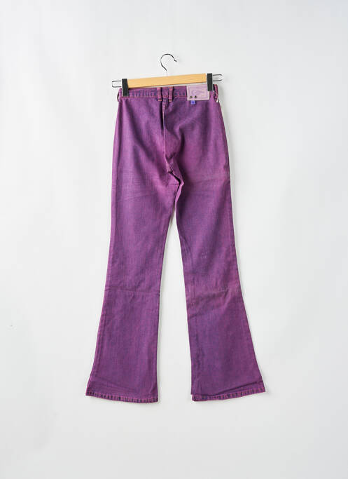 Jean coupe flare violet CIMARRON pour femme