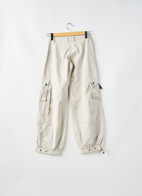 Pantalon cargo beige BE YOU K pour femme