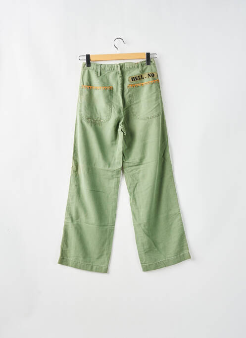 Pantalon droit vert CIMARRON pour femme