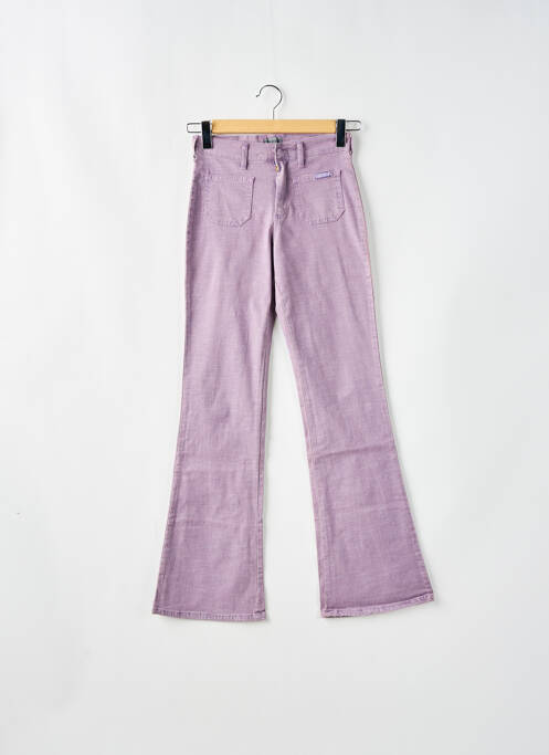 Pantalon flare violet CIMARRON pour femme