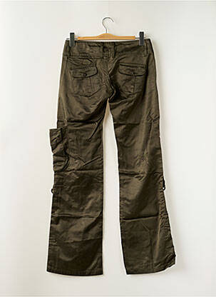Pantalon cargo coupe droite taille normale vert FREEMAN T.PORTER femme