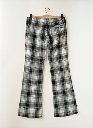 Pantalon chino tissage popeline taille normale noir FREEMAN T.PORTER femme