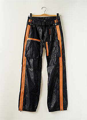 Pantalon cargo coupe droite taille normale noir FREEMAN T.PORTER femme