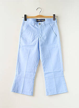Pantacourt taille haute taille haute bleu FREEMAN T.PORTER femme