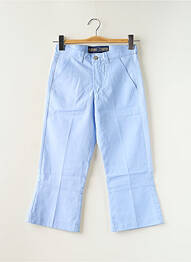 Pantacourt poches taille haute bleu FREEMAN T.PORTER femme