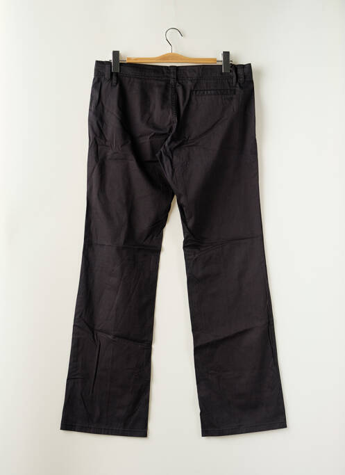 Pantalon chino tissage popeline taille normale noir FREEMAN T.PORTER femme