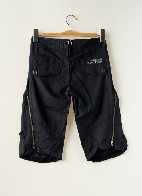 Bermuda noir FREEMAN T.PORTER pour femme