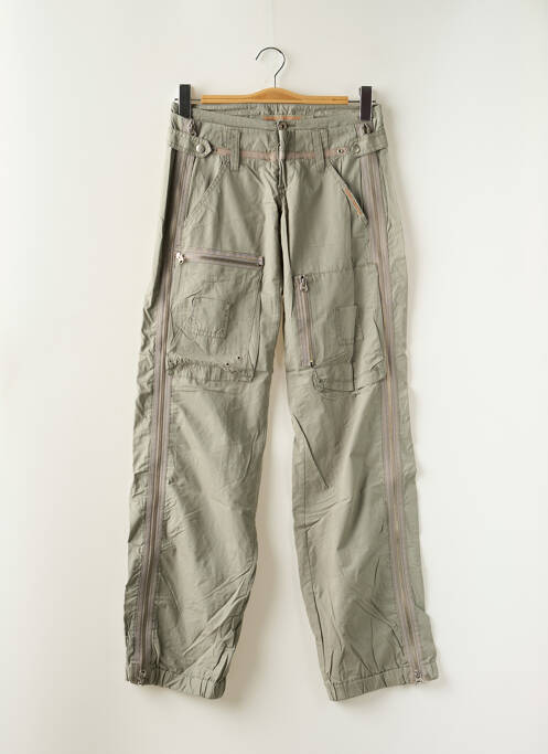 Pantalon cargo vert FREEMAN T.PORTER pour femme