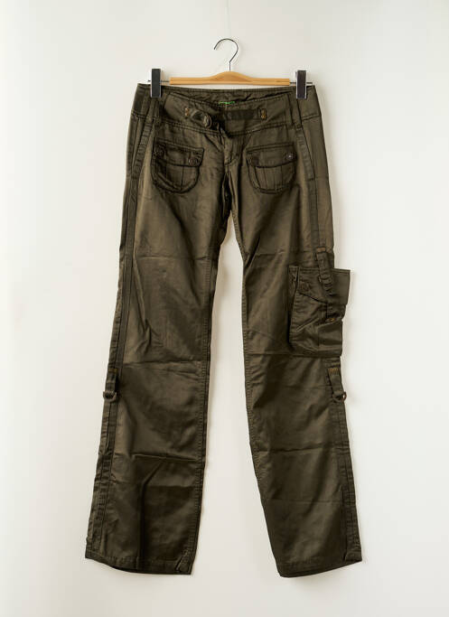 Pantalon cargo vert FREEMAN T.PORTER pour femme